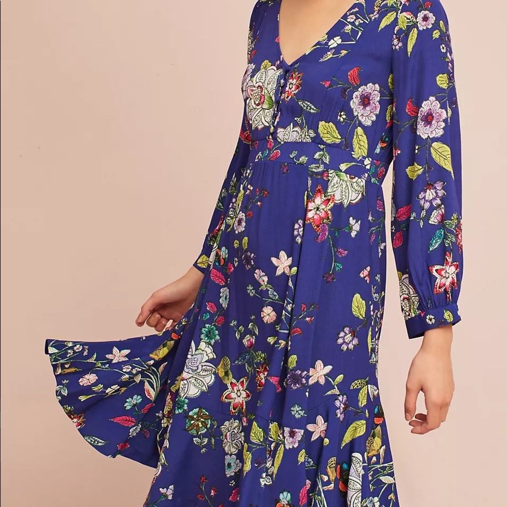 Anthropologie Maeve Maplewood Dress like new